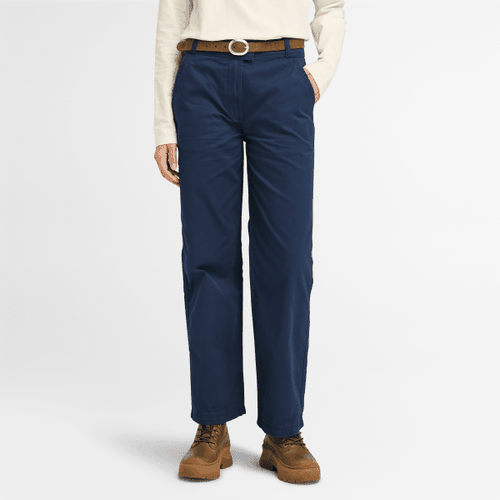 Pantalon chino à coupe droite Claremont en bleu foncé, , bleu, Taille: 25 - Timberland - Modalova