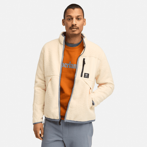 Veste en fourrure polaire en beige, , beige, Taille: L - Timberland - Modalova