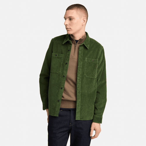 Surchemise en velours côtelé en vert, , vert, Taille: 3XL - Timberland - Modalova