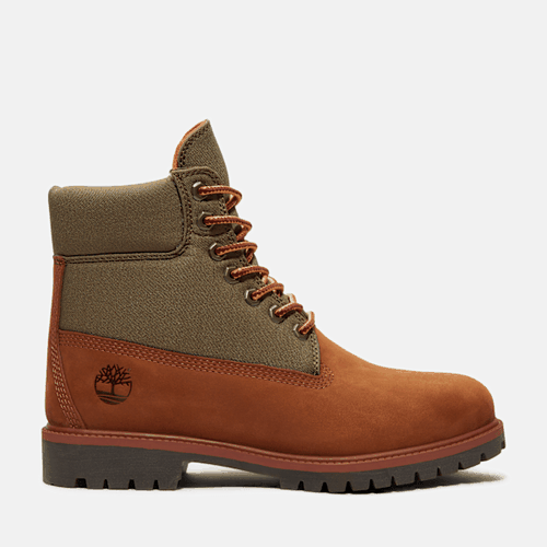 Inch Boot imperméable Heritage en marron moyen/vert, , marron, Taille: 40 - Timberland - Modalova