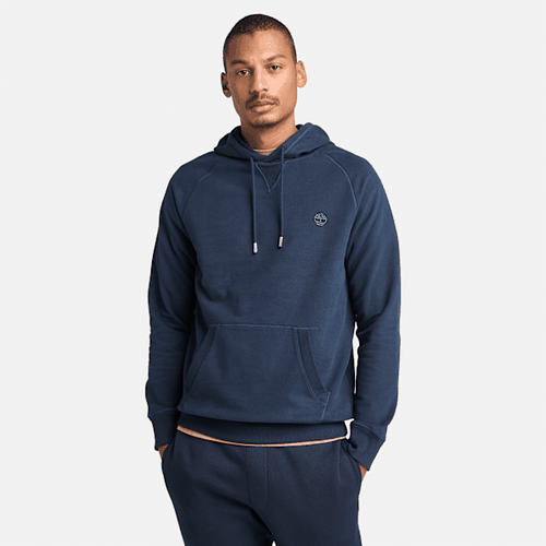 Sweat à capuche et envers bouclé Exeter River en bleu foncé, , bleu, Taille: 3XL - Timberland - Modalova