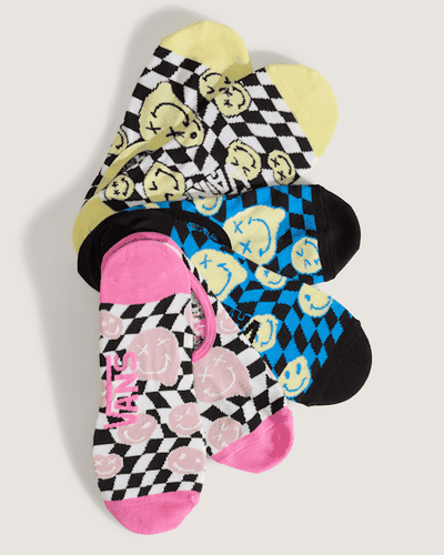 Chaussettes Ticker Canoodle Checkerboard (3 paires), , , Taille: L (42.5-47​) - Vans - Modalova
