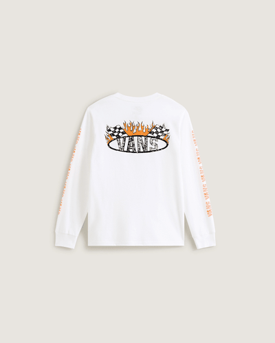 T-shirt à manches longues Racing Flames Enfant (8-14 ans), , Taille: L - Vans - Modalova