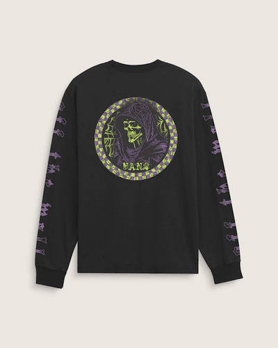 Webbed Reaper LS Tee Black, , , Taille: L - Vans - Modalova