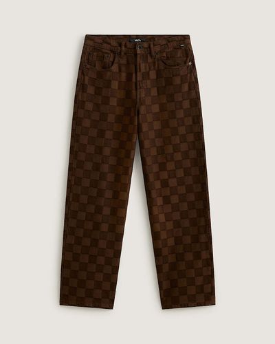 Pantalon en denim baggy Check-5, , , Taille: 36 - Vans - Modalova
