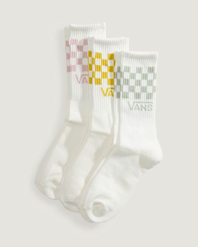 Chaussettes Classic Check Crew (3 paires), , , Taille: M (38.5-42​) - Vans - Modalova