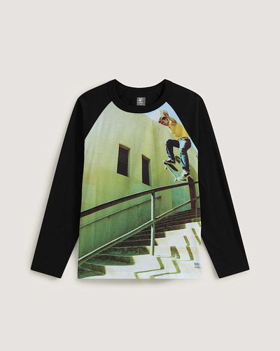 X Atiba LS Raglan Black, , , Taille: L - Vans - Modalova