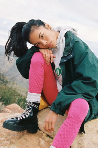 Legging Gaufré Sans Couture À Taille Haute - - Xs - Nasty Gal - Modalova