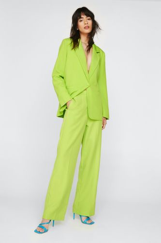 Pantalon De Costume En Tissu De Qualité Supérieure - - L - Nasty Gal - Modalova