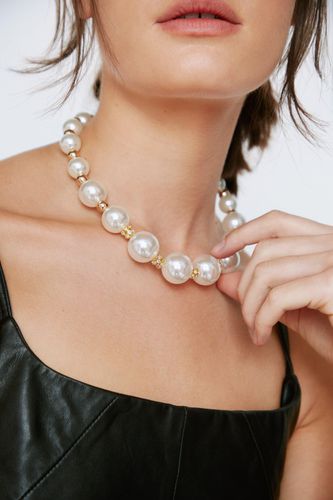 Collier Épais En Perles - - One Size - Nasty Gal - Modalova