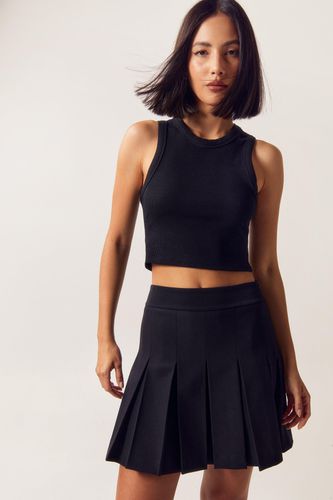 Mini-Jupe De Tailleur Plissée - - 32 - Nasty Gal - Modalova