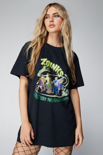 T-Shirt Oversize Imprimé Scooby Doo - - M - Nasty Gal - Modalova