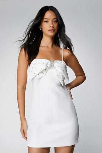 Mini Dressing Gown Premium À Strass - - 38 - Nasty Gal - Modalova