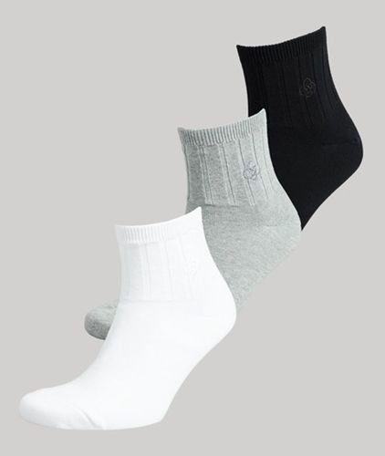 Lot de Socquettes Unisexes en Coton bio Taille: XS/S - Superdry - Modalova