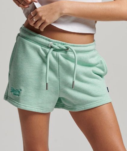 Short en Jersey Vintage Logo Brodé Taille: 44 - Superdry - Modalova