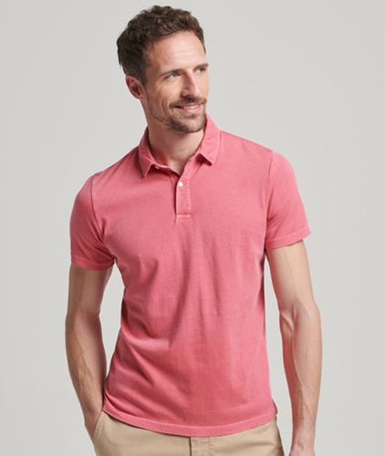 Herren Polohemd aus Jersey - Größe: M - Superdry - Modalova