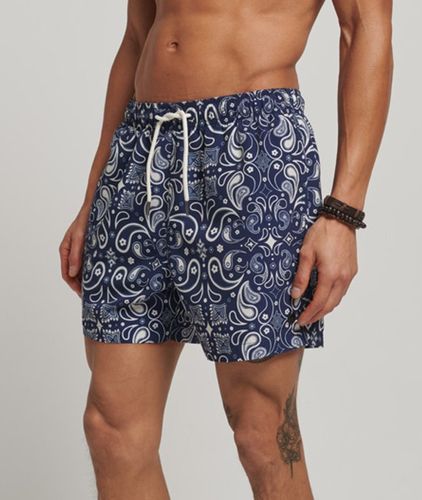 Herren und Badeshorts Bedruckt, Größe: M - Größe: M - Superdry - Modalova