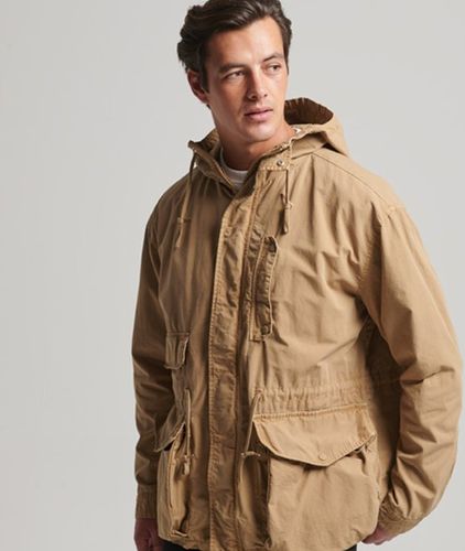 Herren Deck Jacke mit Kapuze - Größe: L - Superdry - Modalova