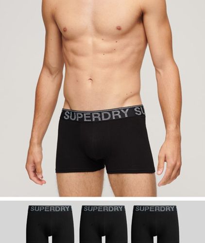 Herren Hipster aus Bio-baumwolle im 3er-Pack - Größe: M - Superdry - Modalova