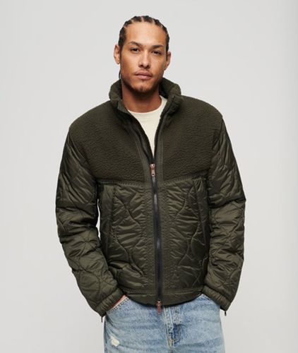 Veste Matelassée en Sherpa Hybrid Taille: M - Superdry - Modalova