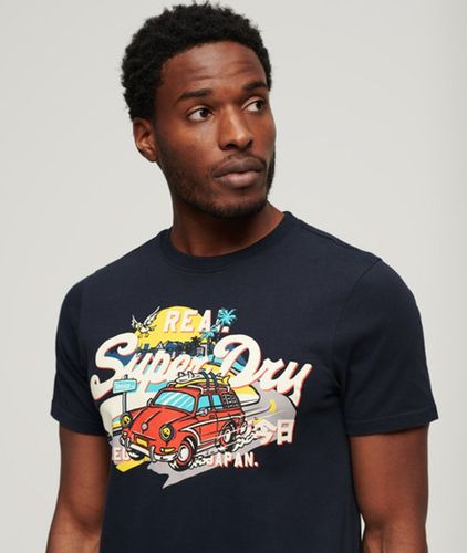 T-shirt à Motif LA Taille: M - Superdry - Modalova