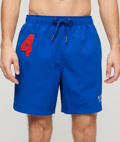Herren 17-Zoll Polo-badeshorts aus Recyceltem Material - Größe: Xxl - Superdry - Modalova