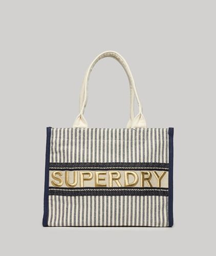 Rayé Sac Fourre-Tout Luxe, & Blanc - Superdry - Modalova