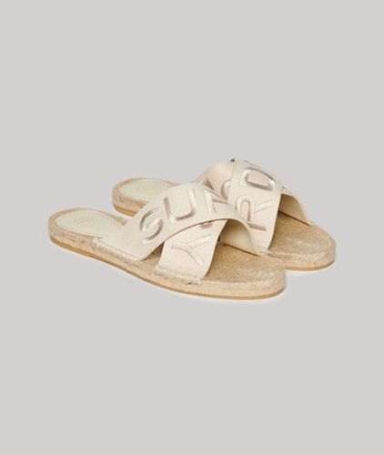 Mules Type Espadrilles à Brides Croisées Taille: 36 - Superdry - Modalova