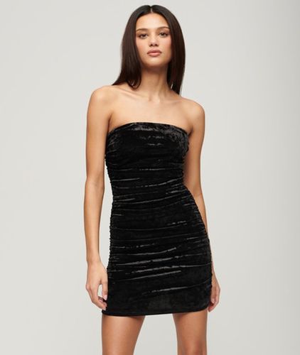 Dames Robe Courte Bandeau En Velours, , Taille: 42 - Superdry - Modalova