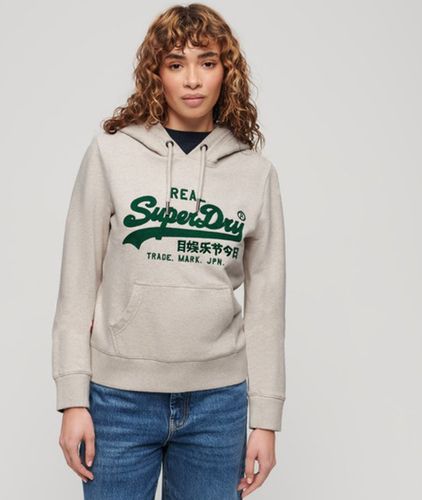 Sweat à Capuche à Motif Vintage Logo Brodé Taille: 44 - Superdry - Modalova