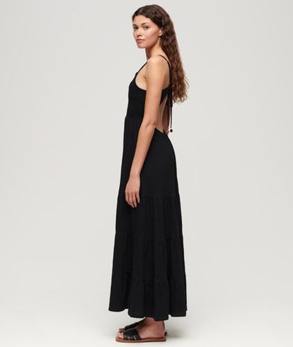 Damen Gesmoktes Maxi-Trägerkleid, Größe: 38 - Superdry - Modalova