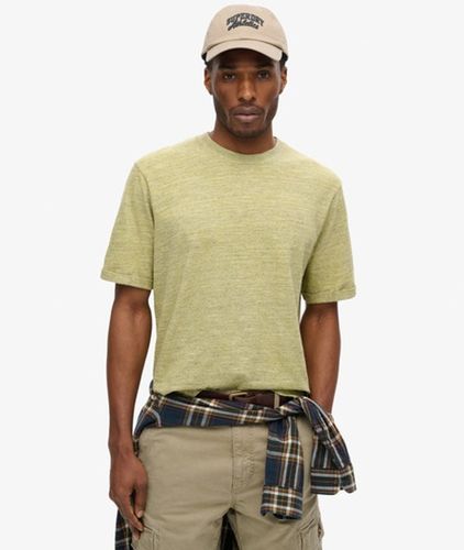 Herren Überfärbtes, Strukturiertes und Meliertes T-shirt - Größe: M - Superdry - Modalova