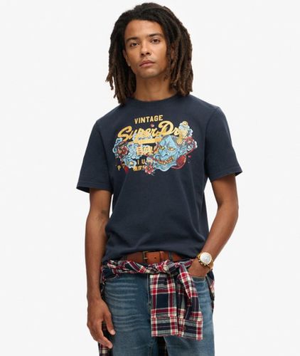 Herren Tokyo T-shirt mit Grafik - Größe: M - Superdry - Modalova