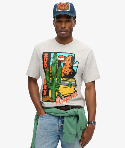 T-shirt à Motif Travel Postcard Taille: S - Superdry - Modalova