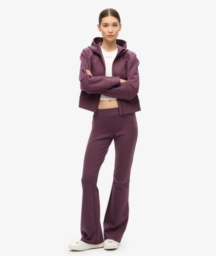 Pantalon de Survêtement évasé à Taille Basse Sport Tech Taille: 36 - Superdry - Modalova