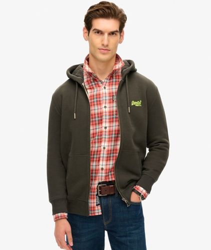 Sweat à Capuche Zippé à Logo Essential Taille: L - Superdry - Modalova