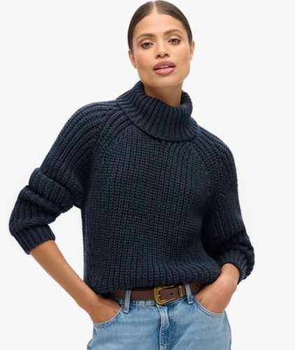 Damen Slouchy Stitch Rollkragenpullover - Größe: 40 - Superdry - Modalova
