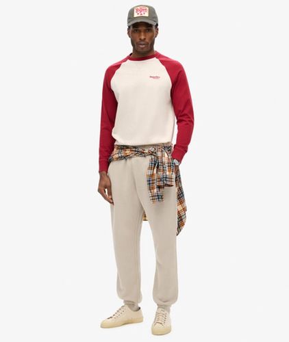 Pantalon de Survêtement à Motif Micro Logo Taille: M - Superdry - Modalova