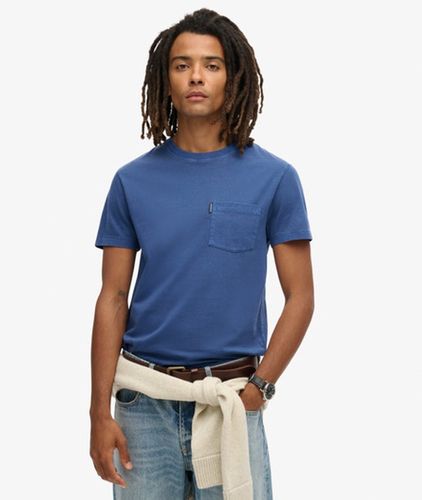 T-shirt Délavé à Poche Essential Taille: Xxl - Superdry - Modalova