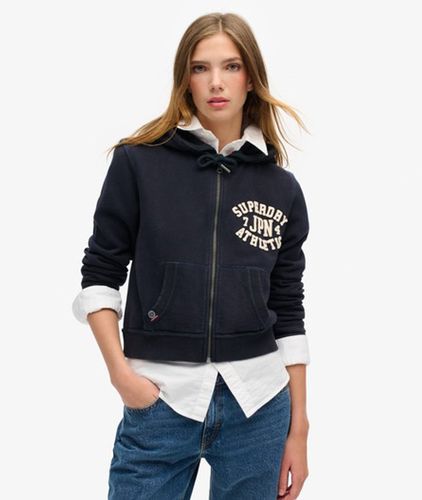 Athletic Essentials Sweat Zippé Court Décontracté Taille: 36 - Superdry - Modalova