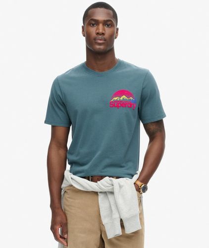 T-shirt à Motif sur la Poitrine Great Outdoor Taille: Xxl - Superdry - Modalova