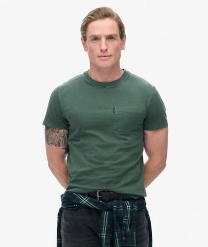 T-shirt Délavé à Poche Essential Taille: Xxl - Superdry - Modalova