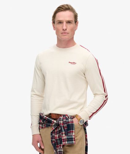 Haut à Manches Longues à Logo Rétro Essential Taille: XL - Superdry - Modalova