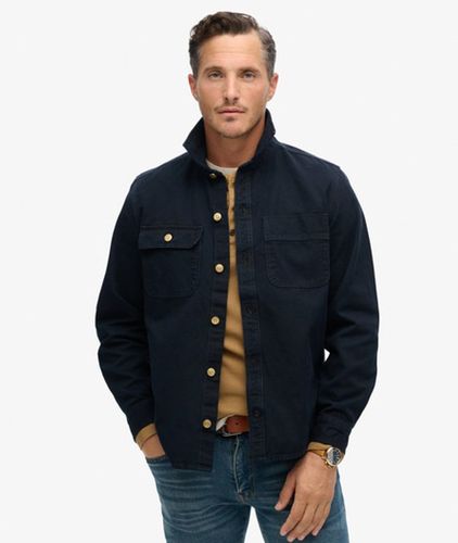Herren Surplus Canvas-Hemdjacke, Größe: L - Superdry - Modalova
