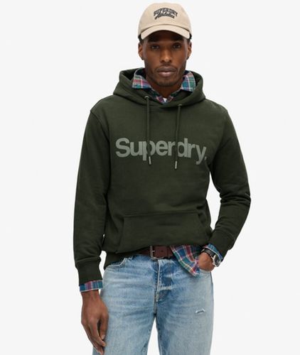 Herren Core Logo City Hoodie mit Lockerer Passform - Größe: M - Superdry - Modalova