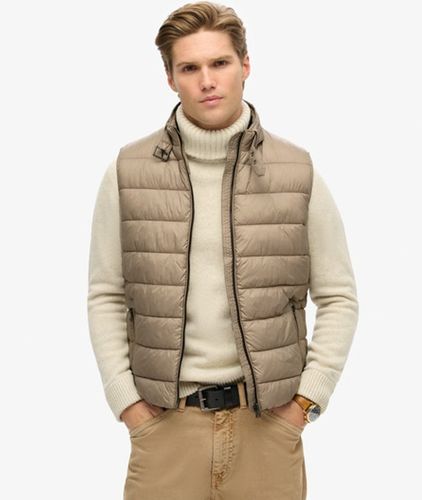 Herren Leichte Steppweste - Größe: L - Superdry - Modalova