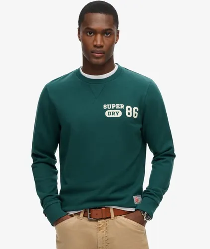 Herren Athletic Sweatshirt mit Print - Größe: S - Superdry - Modalova