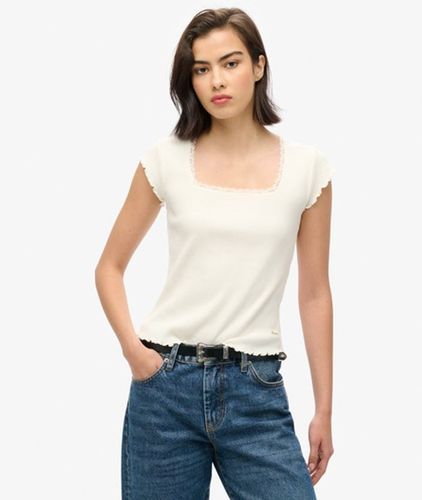 Haut à col Carré Athletic Essentials Taille: 6-8 - Superdry - Modalova