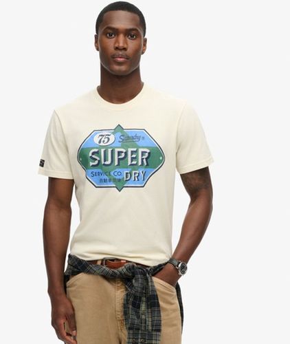 T-shirt à Motif Workwear Gasoline Taille: S - Superdry - Modalova