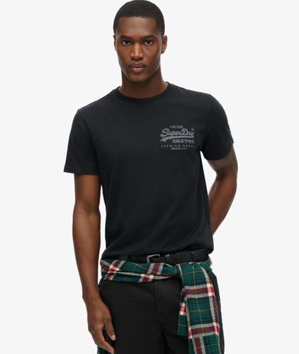 T-shirt Vintage Logo Heritage Chest Taille: L - Superdry - Modalova